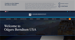 Desktop Screenshot of odgersberndtson.com